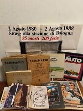 Riviste giornali libri poster schemari tv guide anni 50/60/70/80/90