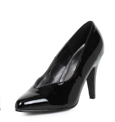 Scarpe décolleté nere larghe