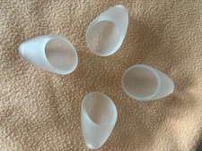 4 Campane vetro Satinato