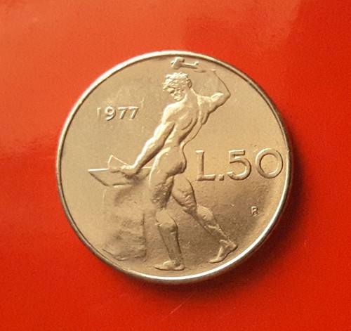 Lire 1977 errore - 50,