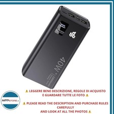 Power Bank 25000mAh DBC Fast Charge USB-C Display - TESTATO