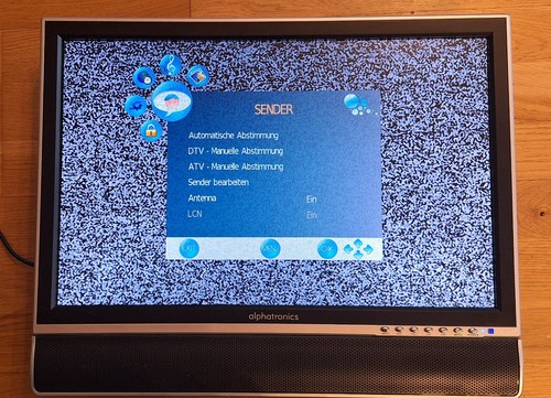 Lcd alphatronics 19 df - tv,