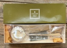 LOUCHE A POTAGE  METAL ARGENTE