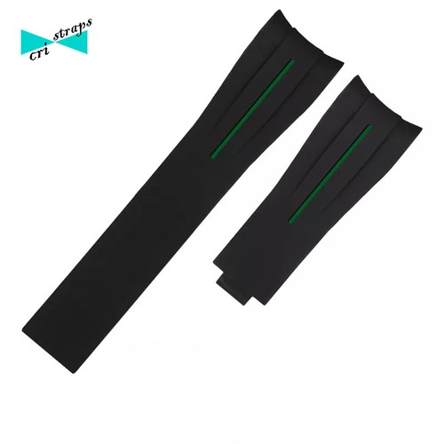 Cinturino gomma nero rolex - gomma,