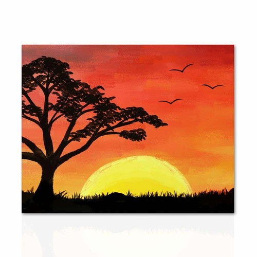 Tramonto del sole - del,