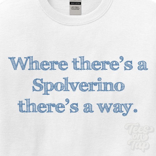 Dove spolverino there - spolverino, there's