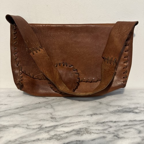 Borsa tracolla vintage fatta - tracolla,