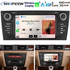 Per BMW Serie 3 E90 E91 E92 E93 Carplay Android 15 autoradio 2+64G GPS NAVI RDS WIFI