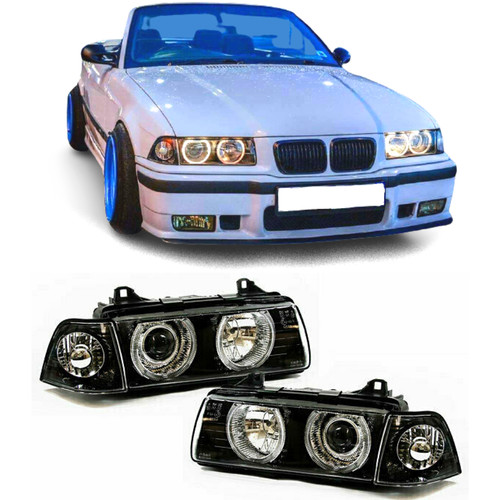 Phares angel eyes fond noir - h7,