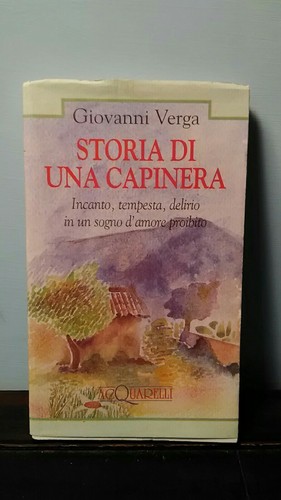 Libro giovanni verga storia - libro, di