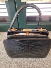 Borsa pelle coccodrillo - borsa,