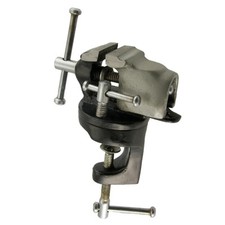 Micro morsa morsetta con attacco girevole per banco 