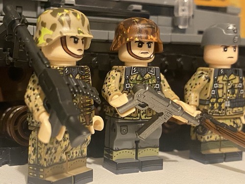 Custom lego ww2 - soldiers, lot