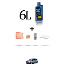 HOFFCAR Kit tagliando 4 FILTRI