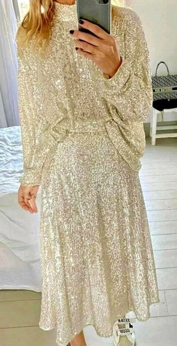 Top oversize collo alto - h&m,