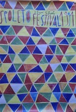 Manifesto Nicola De Maria Spoleto Festival 1991