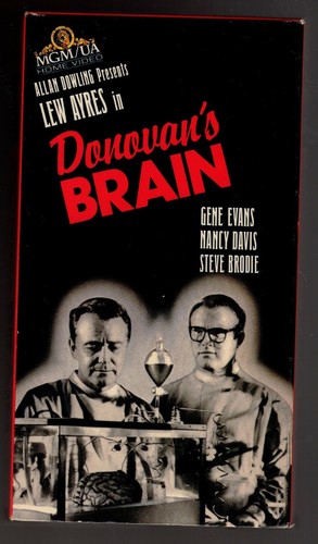 Donovan brain vhs - donovan's, brain-vhs