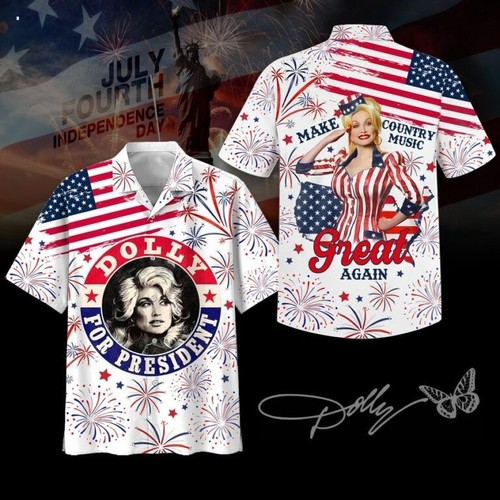 Camicia hawaiana dolly - dolly, parton