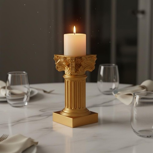 Pezzi portacandele colonna - a,