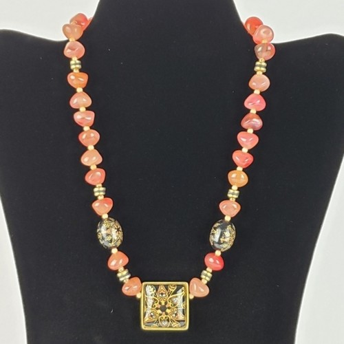 Collana perline accento - perline,