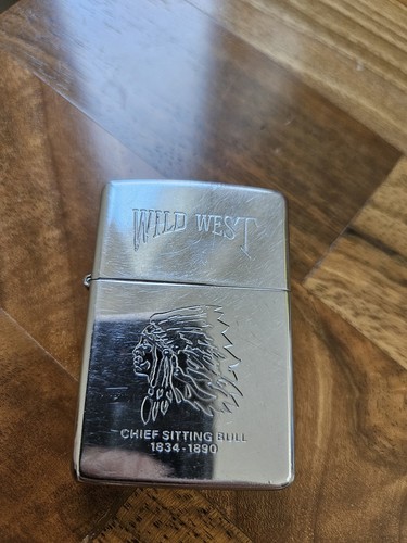 Zippo wild west chief sitting - wild,
