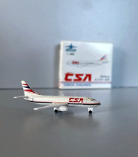 MODELLO STATICO AEREO CSA Czech Airlines 1:600 BOEING A310-300 AIRPLANE Schabak