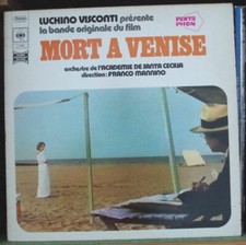 LUCHINO VISCONTI MORT A VENISE OST SOUNDTRACK FRENCH LP CBS 1971