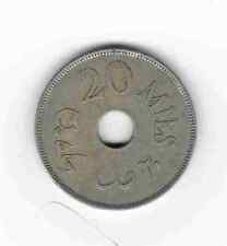 1927: PALESTINA - 20 MILS - Nickel
