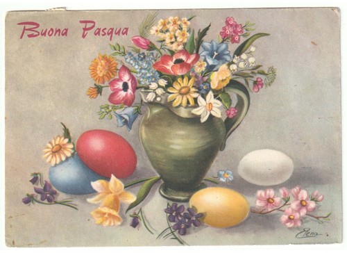 1964 vaso fiori primaverili