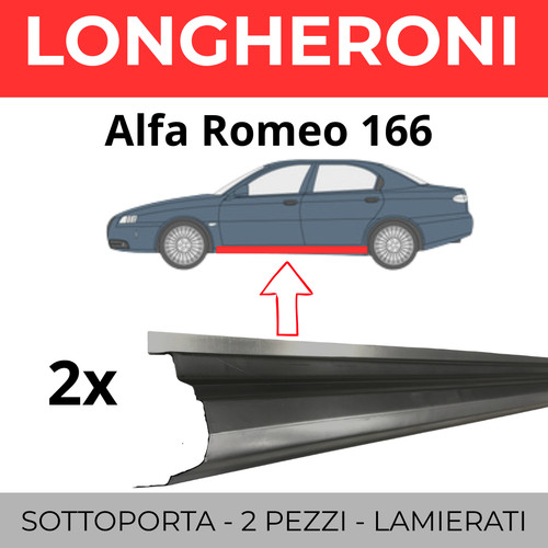 Longheroni sottoporta alfa - longheroni,