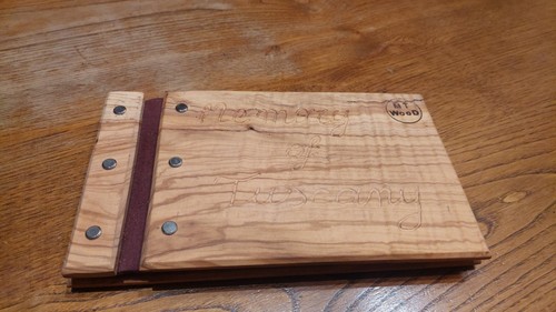 Album fotografico legno di - fotografico, in