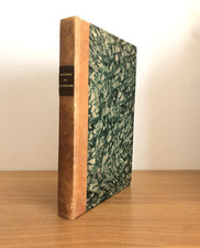 Materiali da costruzione Curioni Giovanni 1864 Prima edizione, legatura in pelle