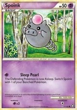 Carta pokemon Spoink (TM