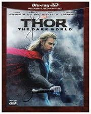THOR The Dark World Blu-ray 3D +Blu-ray 2D SLIPCASE :: SIGILLATO :: WALT DISNEY