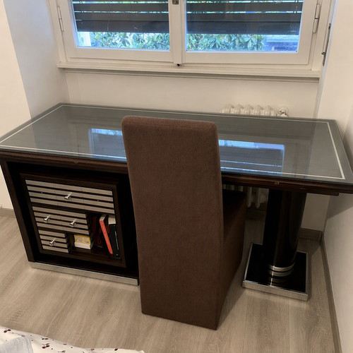 Scrivania pregiata legno e - in,