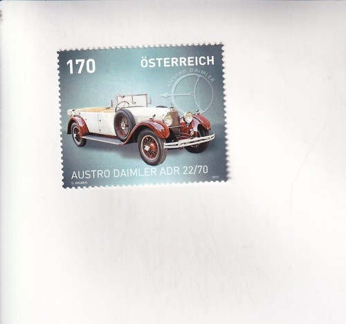 Francobollo austria auto - francobollo,