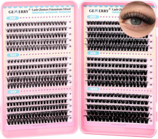 600PCS Ciglia Finte Ciuffetti