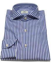 Camicia Luigi Borrelli blu a