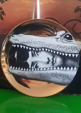 PIERO FORNASETTI PIATTO CERAMICA TEMA E VARIAZIONI CONDIZIONI ECCELLENTI!!!!