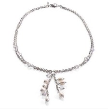 Collana doppio filo zoppini - collana, in