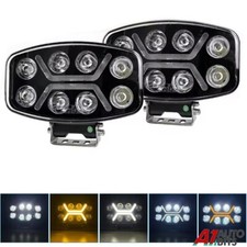 2X 10 " LED Ovale Nebbia Pois