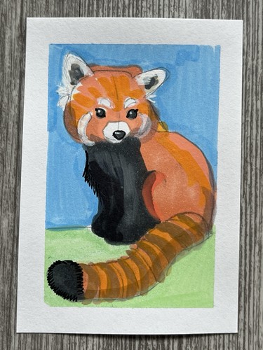Aceo carta arte originale - aceo,