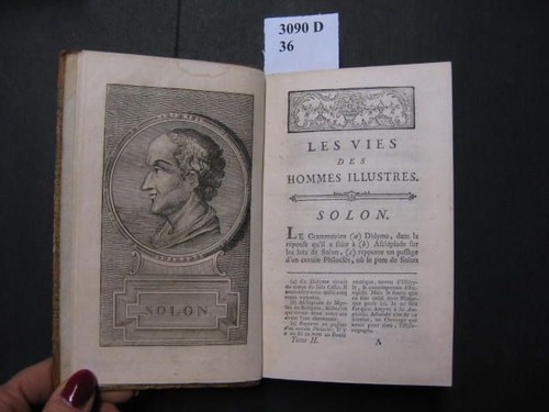 Les vies des hommes illustres - des,