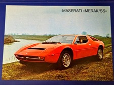 Brochure auto epoca maserati - brochure,