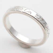 Anello argento stretto TIFFANY