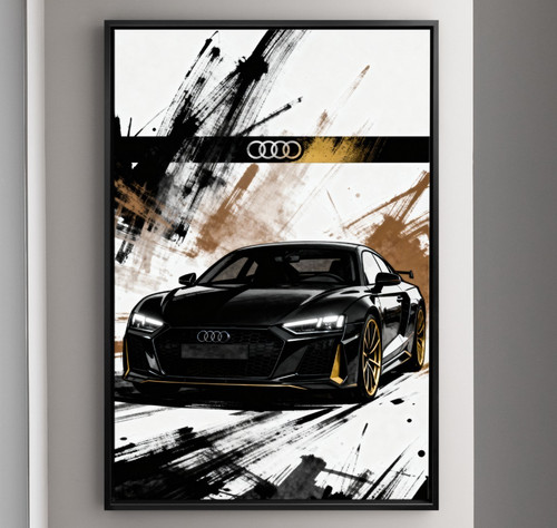 Quadro astratto audi arte - astratto,