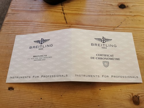 Breitling chronometer blue - breitling,