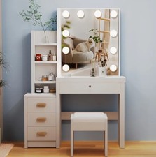 Toletta Trucco con Sgabello