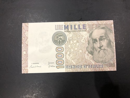 Repubblica banconota lire - repubblica, 1000