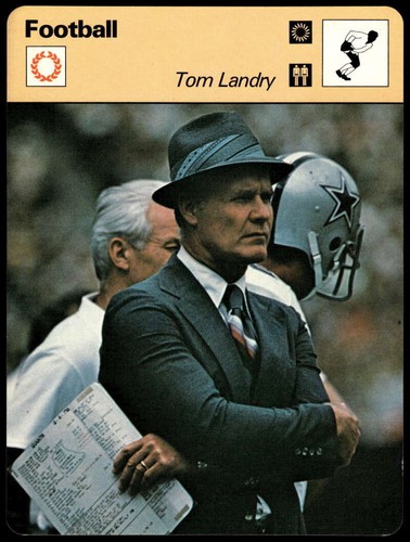 Tom landry sportscaster - landry, 1977
